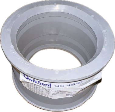 FERNCO QWIKSEAL FOR IPS PVC 4" #QS-4S40
